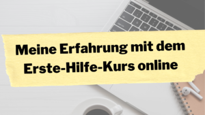 Keine Anerkennung von Online-Erste-Hilfe-Kursen in der